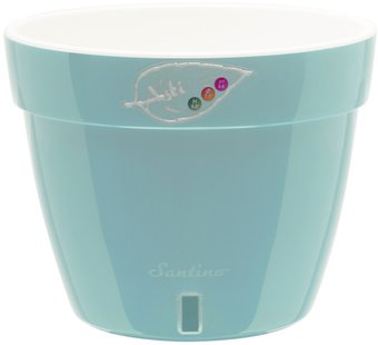 Вазон Santino Asti AST60MNT/WHT (ментоловый/белый)