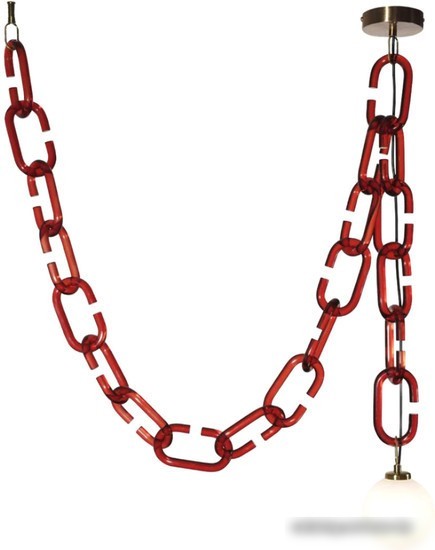 Подвесная люстра LOFT IT Chain 10128C Red