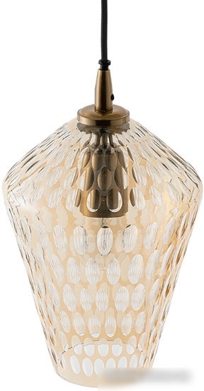 Подвесная люстра Bergenson Bjorn Mystic Aura BB0000548 (янтарно-золотой)