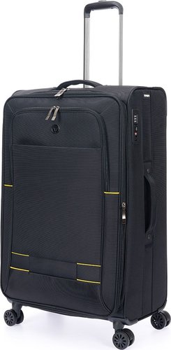 Чемодан Torber Brosno T1901L (черный)