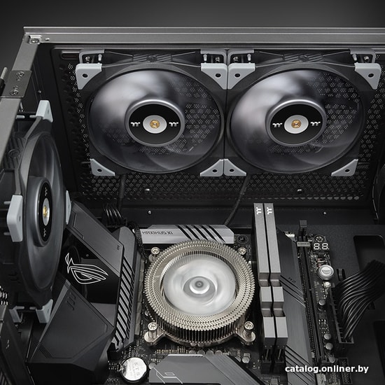 Вентилятор для корпуса Thermaltake ToughFan Turbo CL-F121-PL12GM-A