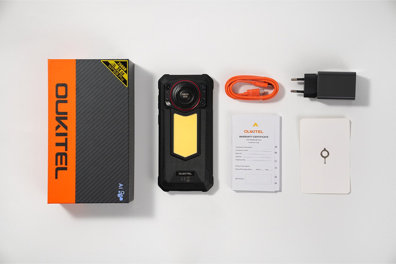 Телефон Oukitel WP53 Pro 8GB/256GB (черный)