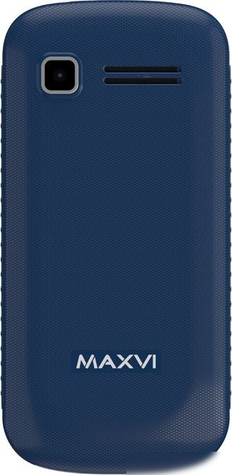 Кнопочный телефон Maxvi B201 (синий)