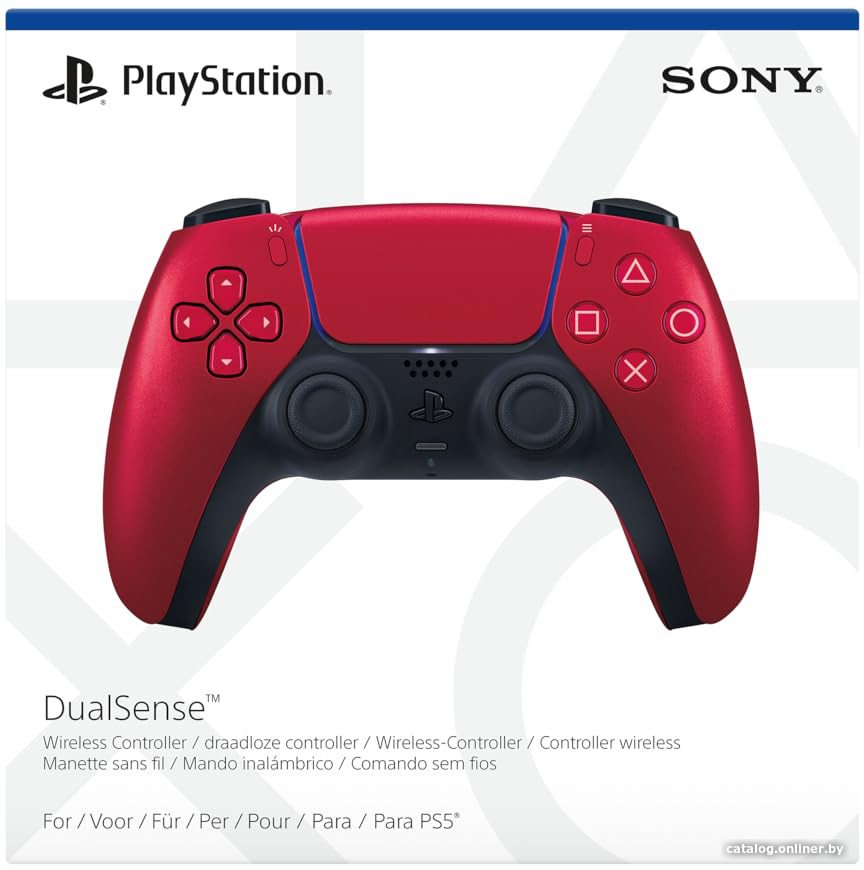 Геймпад Sony DualSense (вулканический красный)