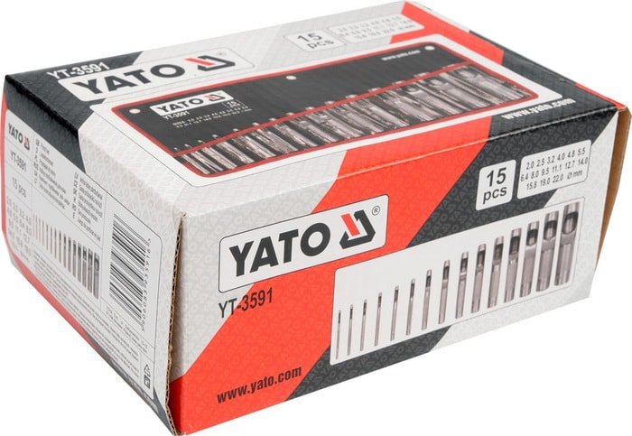 Специнструмент Yato YT-3591 (15 предметов)