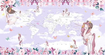 Виниловые обои Citydecor Princess 13 500x260