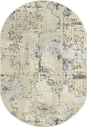Ковер для жилой комнаты Bossan Rome 3936A-AGRI-BEJ-OVAL (2x2.9)