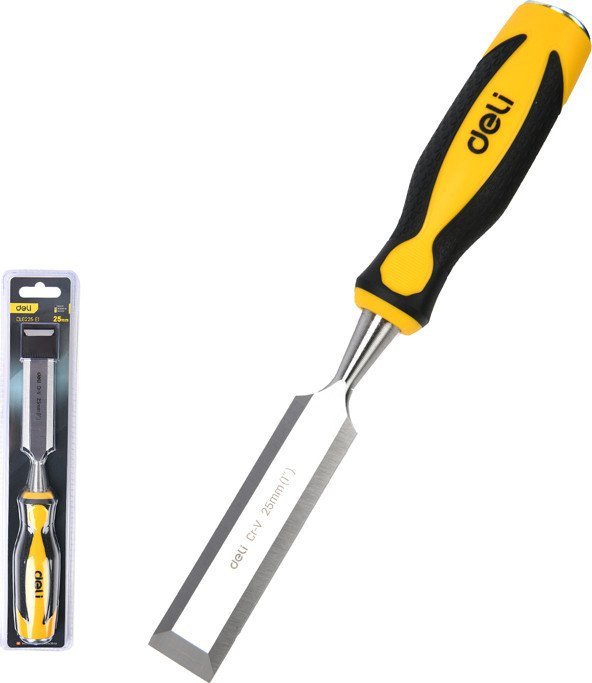 Стамеска Deli YS EDL6225-E1 (25мм, желтый)