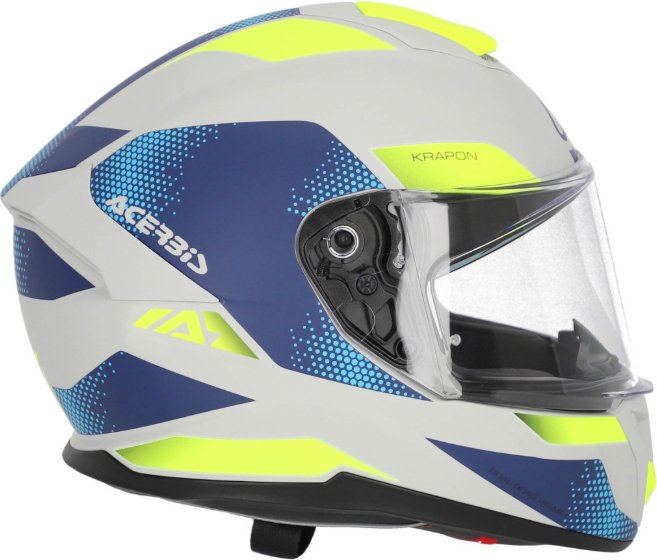 Мотошлем Acerbis Krapon 22-06 0024663.288.069 (XXL, серый/синий)