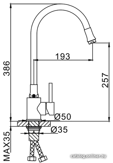 Смеситель FRAP F40990