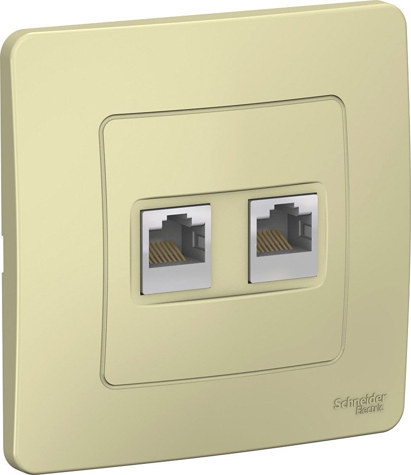 Розетка компьютерная Systeme Electric Blanca BLNIS045457