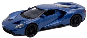 Легковой автомобиль Welly Ford 2017 GT 43748W (синий)