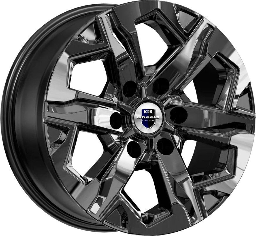 Литые диски K&K Тейт (КС1050) 17x7.5" 6x139.7мм DIA 100.1мм ET 36мм Кварц
