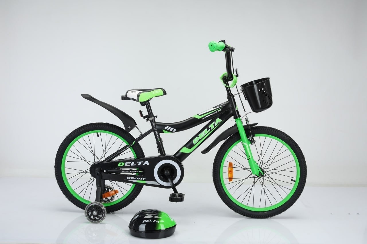 Детский велосипед Delta Sport 2005 20 (зеленый, разобранный, в коробке)