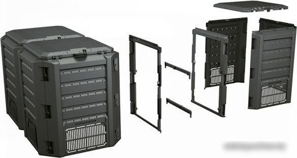 Компостер Prosperplast Module compogreen IKSM800C-S411 (черный)