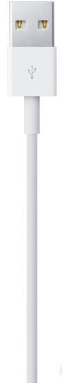 Кабель Apple USB 2.0 Type-A - Lightning (1 м, белый)