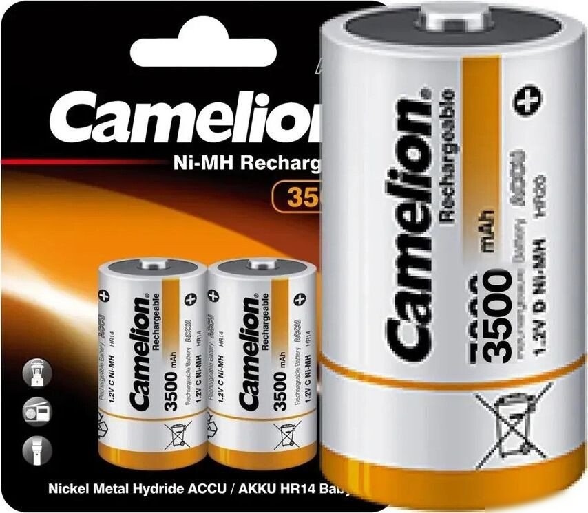 Аккумулятор Camelion NH-C3500BP2 (2 шт)