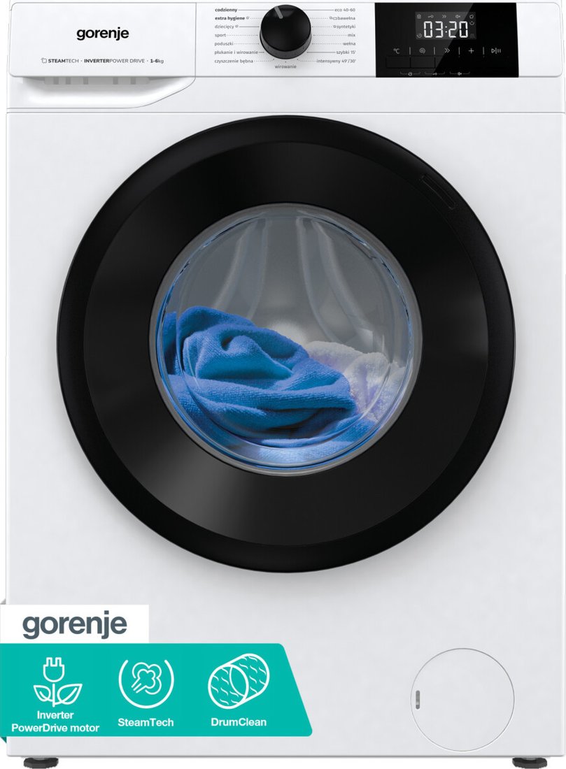 Стиральная машина Gorenje W3NGPI61SBS/PL Стиральная машина Gorenje W3NGPI61SBS/PL