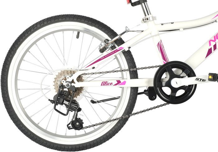 Детский велосипед Novatrack Alice 6.V 2021 20SH6V.ALICE.WT21 (белый)