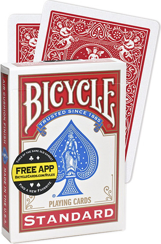 Настольная игра Bicycle Double Back Red 1019707