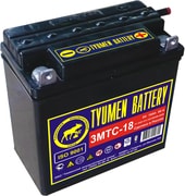 Мотоциклетный аккумулятор Tyumen Battery Лидер 3МТС-18 (18 А·ч)