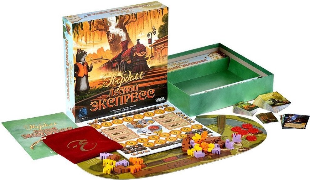 Настольная игра Мир Хобби Эверделл: Лесной экспресс