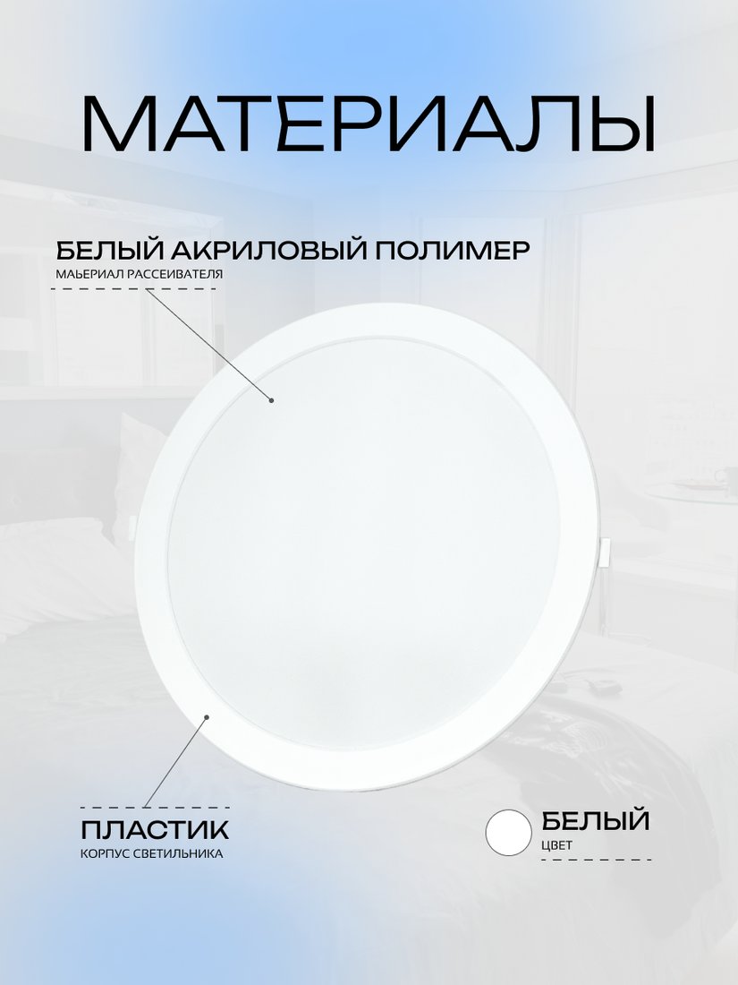 Точечный светильник TruEnergy 1008506 (6 шт)