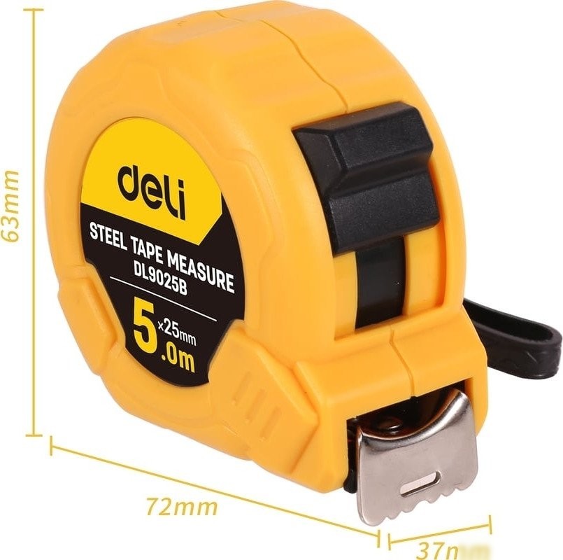 Рулетка Deli DL9025B