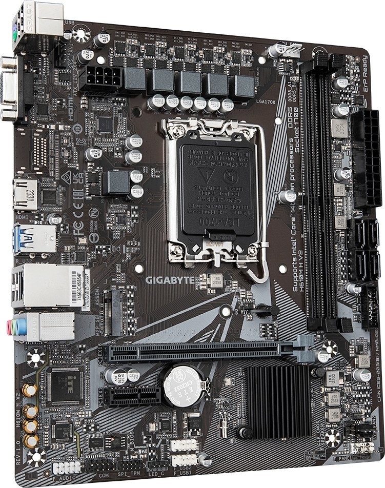 Материнская плата Gigabyte H610M H V2 (rev. 1.0)