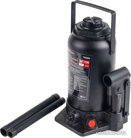 Бутылочный домкрат ForceKraft FK-T93004(DS) 30т