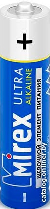 Батарейки Mirex Ultra Alkaline AAA 2 шт LR03-S2