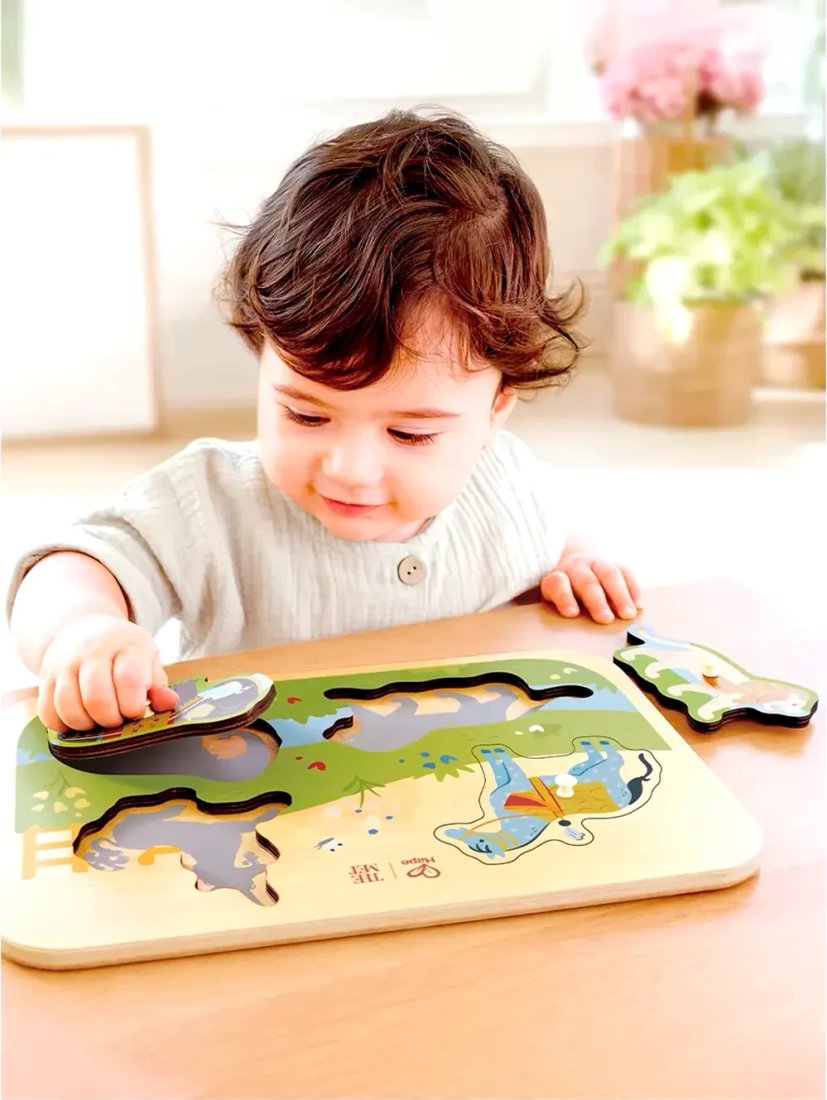 Сортер Hape Умняша Величественные животные E1462_HP