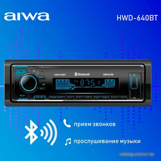 USB-магнитола Aiwa HWD-640BT