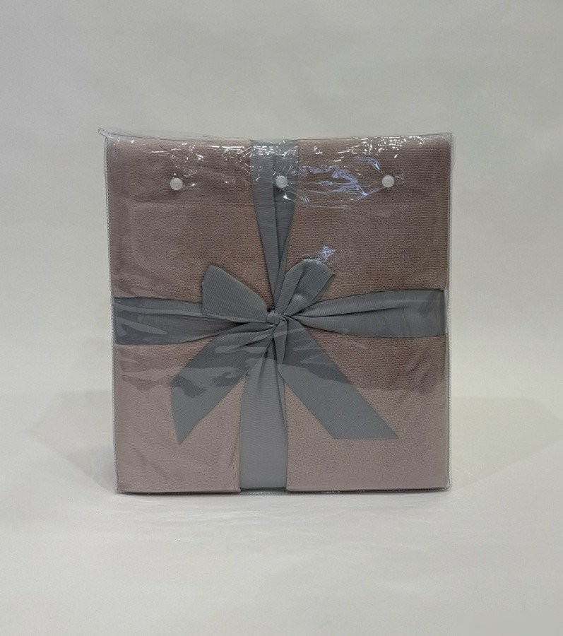 Плед Karven Фланель 1.5сп PL005 SOLID JACQAURD v5/Powder