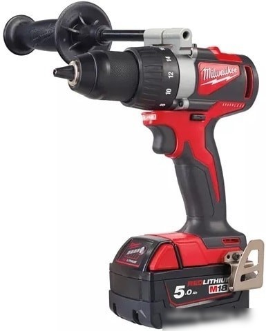 Дрель-шуруповерт Milwaukee M18 BLDD2-502X 4933464515 (с 2-мя АКБ, кейс)