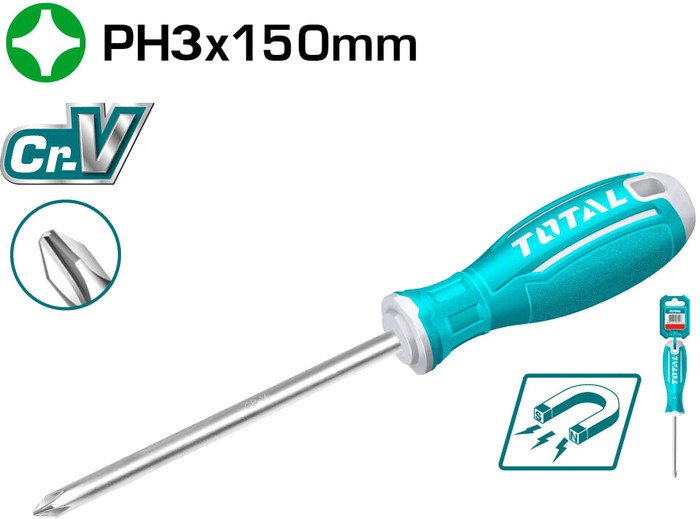 Отвертка Total TSDRSPH3150