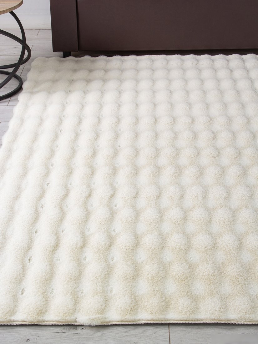 Ковер для жилой комнаты Pixel Bubble PX1001-STAN-CREAM (1.6x2.3)