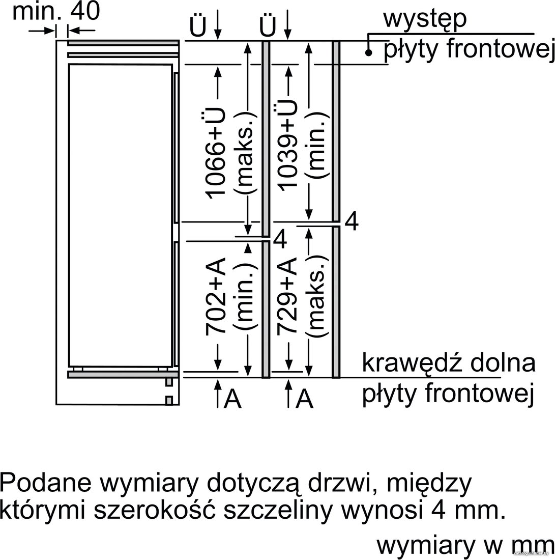 Холодильник Bosch Serie 4 KIV86VFE1