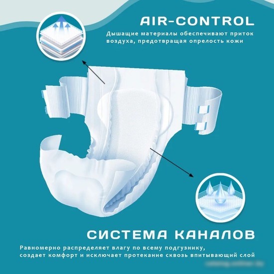 Подгузники для взрослых Reva Care Normal L (10 шт)