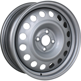 Штампованные диски TREBL X40933 16x6" 4x100мм DIA 60.1мм ET 41мм silver