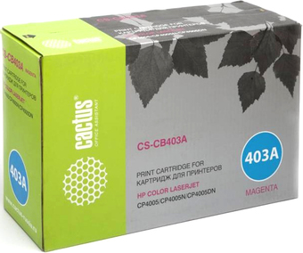 Картридж CACTUS CS-CB403AR (аналог HP 642A CB403A)