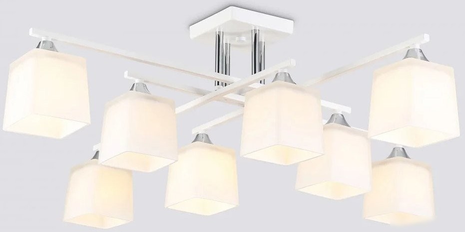 Подвесная люстра Ambrella TR303043/8 WH (белый) Подвесная люстра Ambrella TR303043/8 WH (белый)