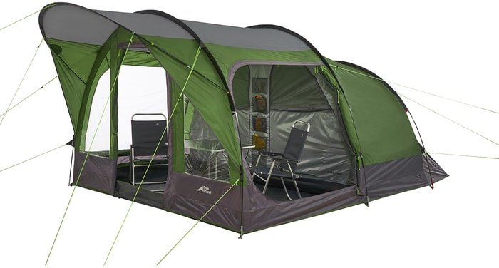 Кемпинговая палатка Trek Planet Siena Lux 4 (зеленый)