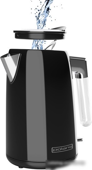 Электрический чайник Polaris PWK 1746CA Water Way Pro (черный)