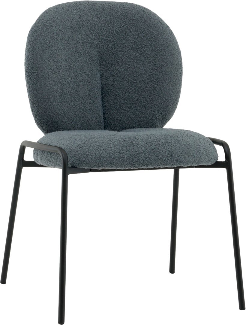 Стул Stool Group Моллек AV 438-Fl83-9005 (букле темно-серый)