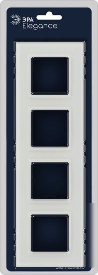 Рамка ЭРА Elegance 14-5104-01М Б0065838 (белый матовый)