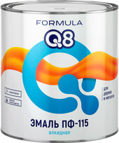 Эмаль Formula Q8 ПФ-115 1.9 кг (красный)