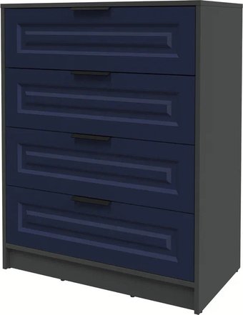 Комод Интерлиния Концепт КТ-К80 Деко (антрацит/индиго)