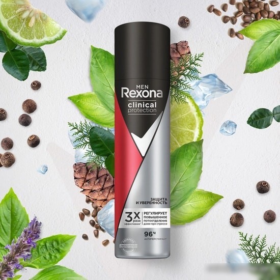 Rexona Men Clinical Protection защита и уверенность 150 мл
