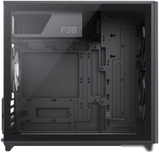 Корпус GameMax F36 BK (черный)